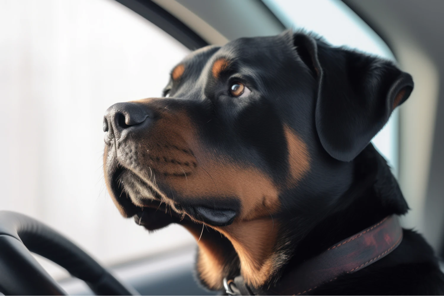 Kia Rio Dog Safety Belt for Rottweilers