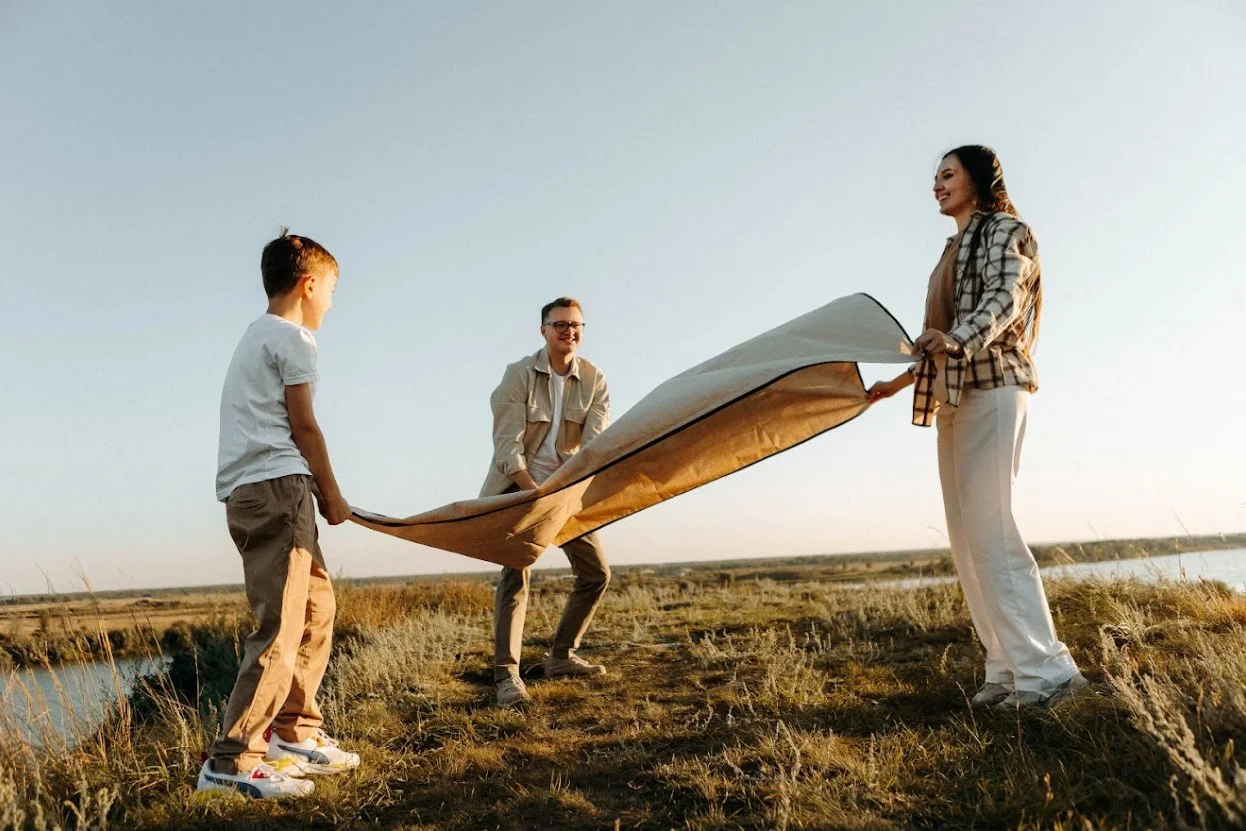 photo picnic blanket